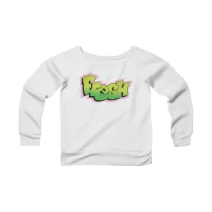 The Fresh Prince Women's Sponge Fleece Wide Neck Sweatshirt