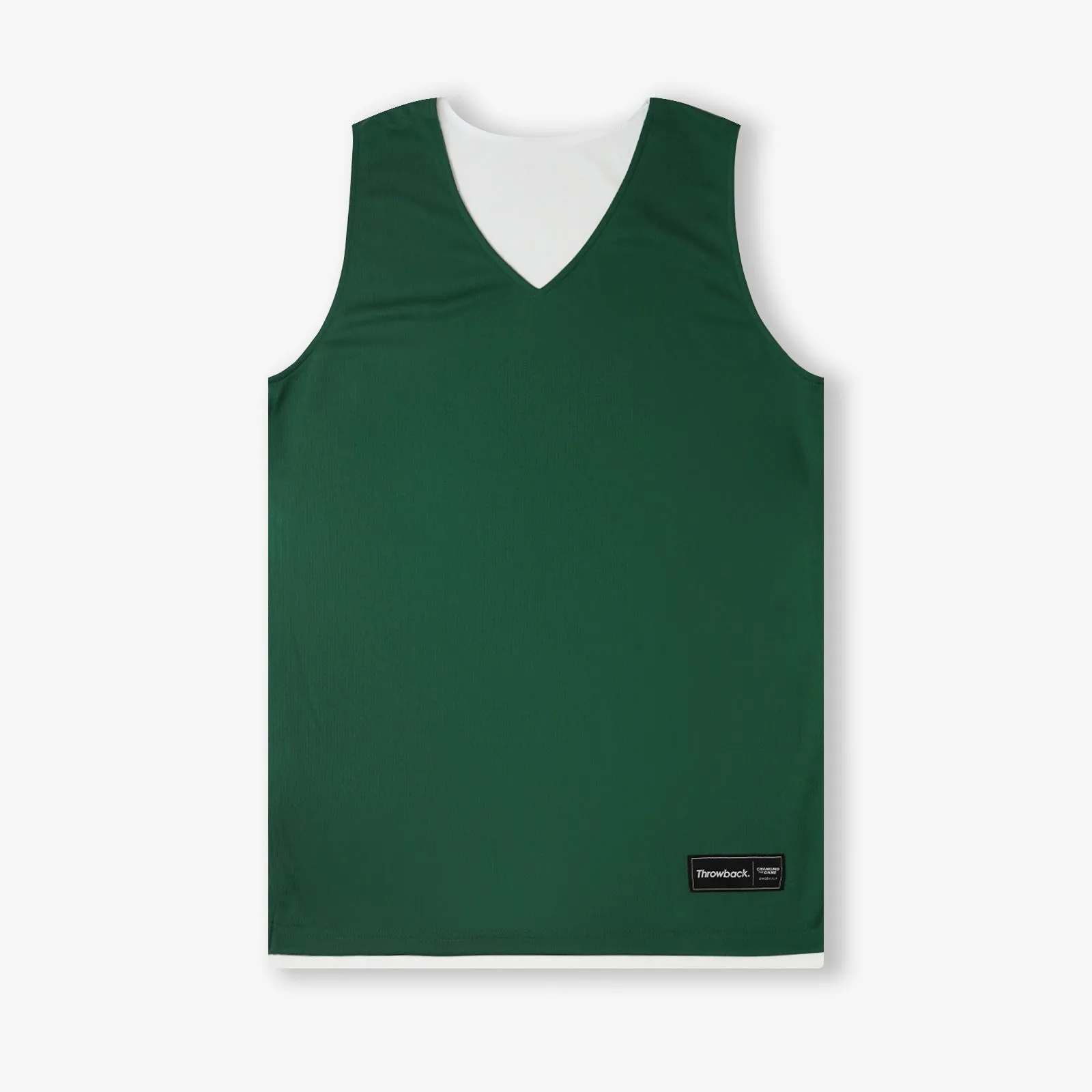 Throwback Pro Reversible Jersey - Bottle/Blanc