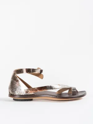 tomcat sandal - silver/copper