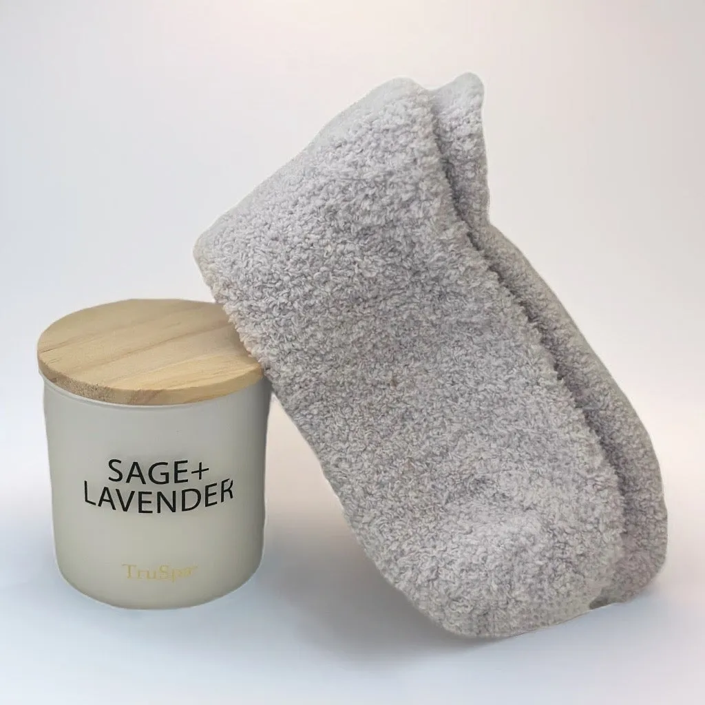 TRUSPA GIFT BASKET- LILAC GRAY