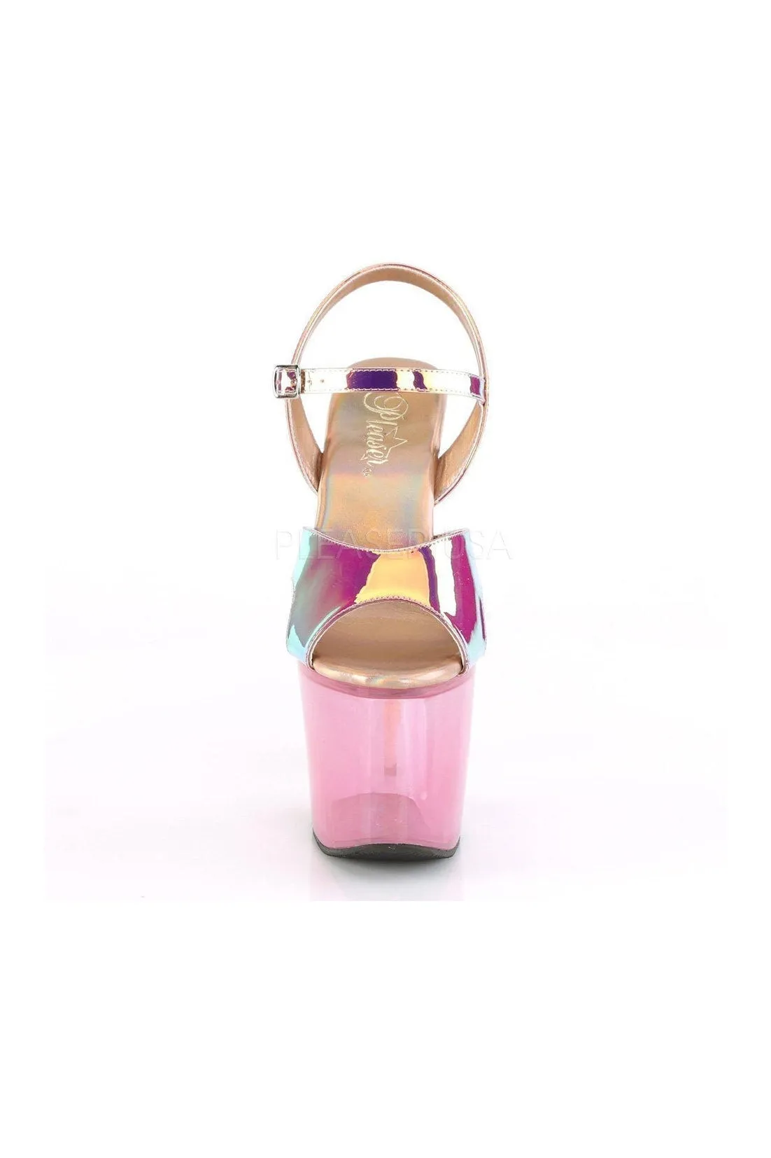 UNICORN-711T Platform Sandal | Fuchsia Vinyl