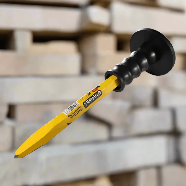 Uyustools Pointed Cold Chisel With Guard 10"x16mm - CN10BP