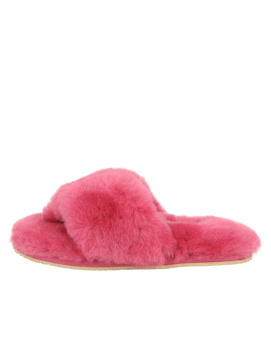 Vail Shearling Thong Slipper