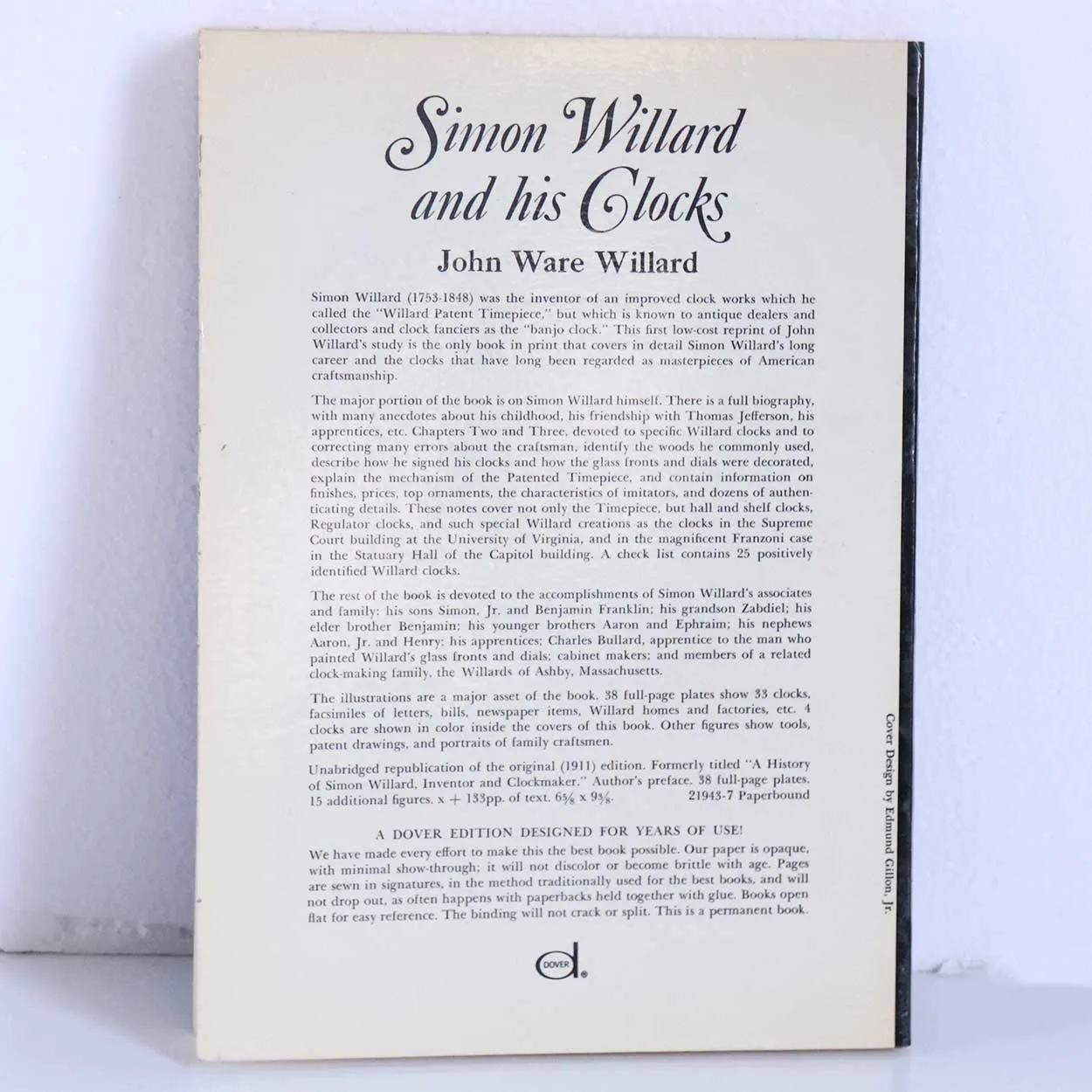 Vintage Book: Simon Willard and his Clocks by John Ware Willard
