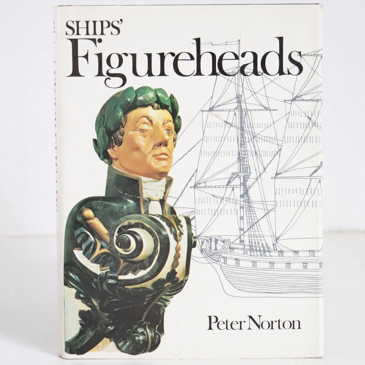 Vintage First Edition Book: Ships' Figureheads by Peter Norton