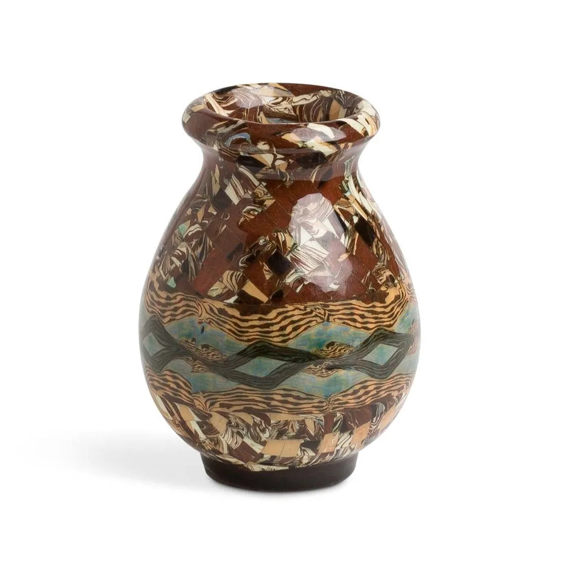 Vintage Mosaic Pottery by Jean Gerbino