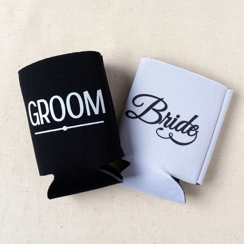 Wedding Can Cooler #121R - Sip Sip Hooray