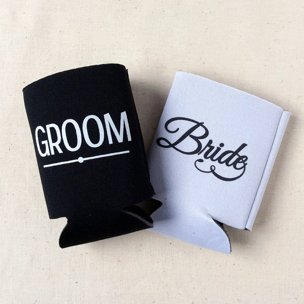 Wedding Can Cooler #8FR - Full Color
