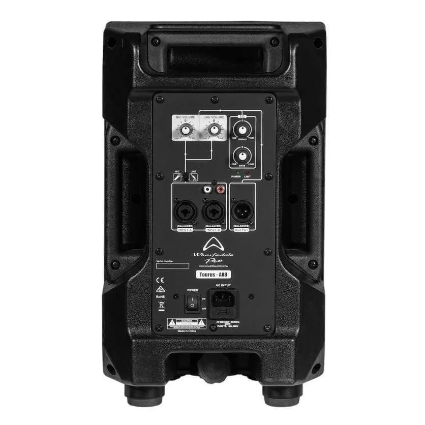 Wharfedale Pro TOURUS-AX8MBT Active PA Speakers
