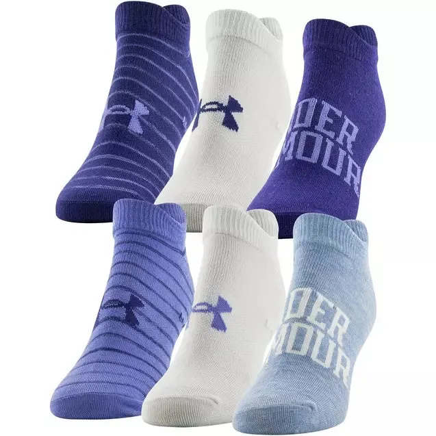 Women's Essential 2.0 No Show 6-Pack Socks