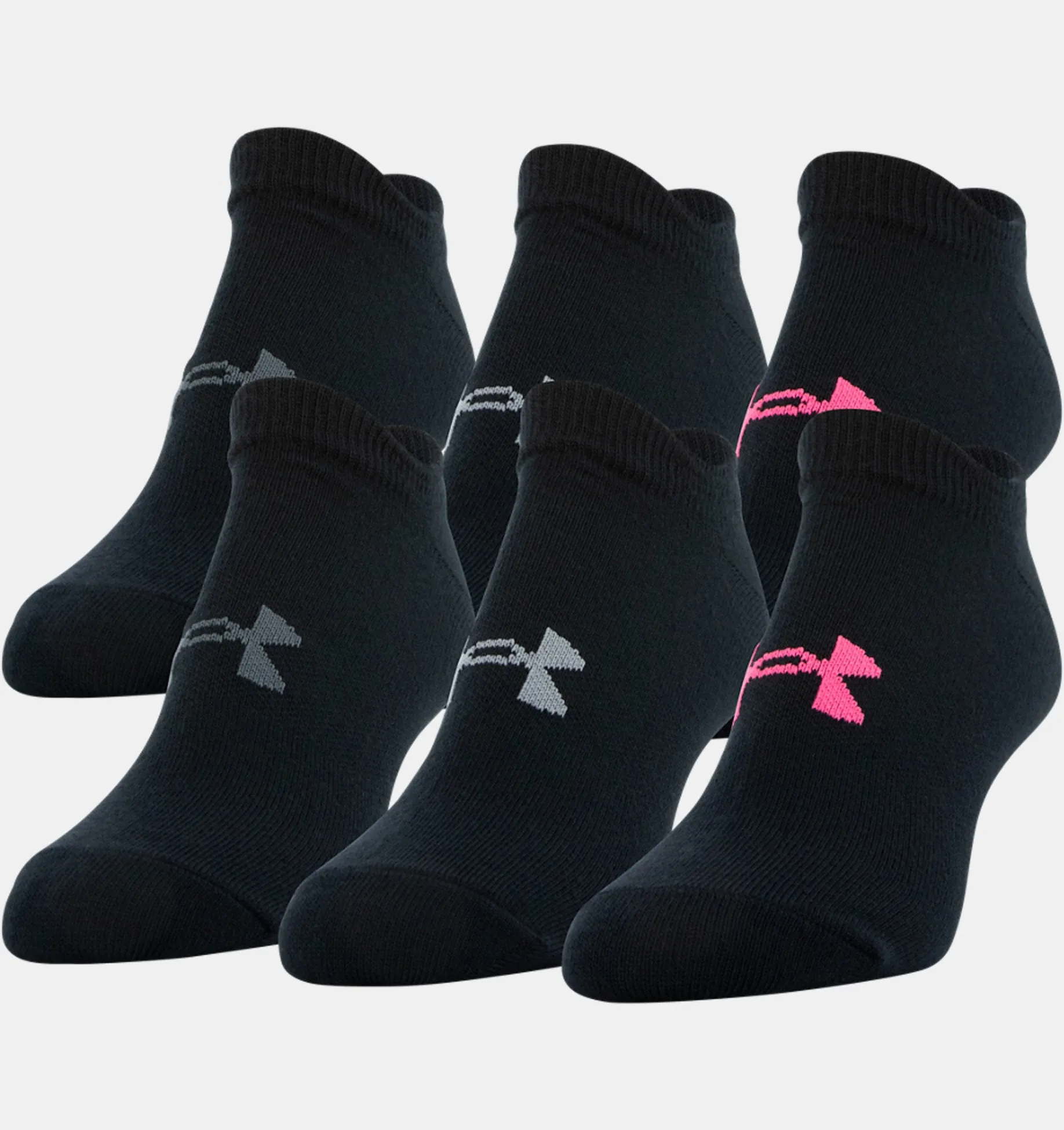 Women's Essential 2.0 No Show 6-Pack Socks