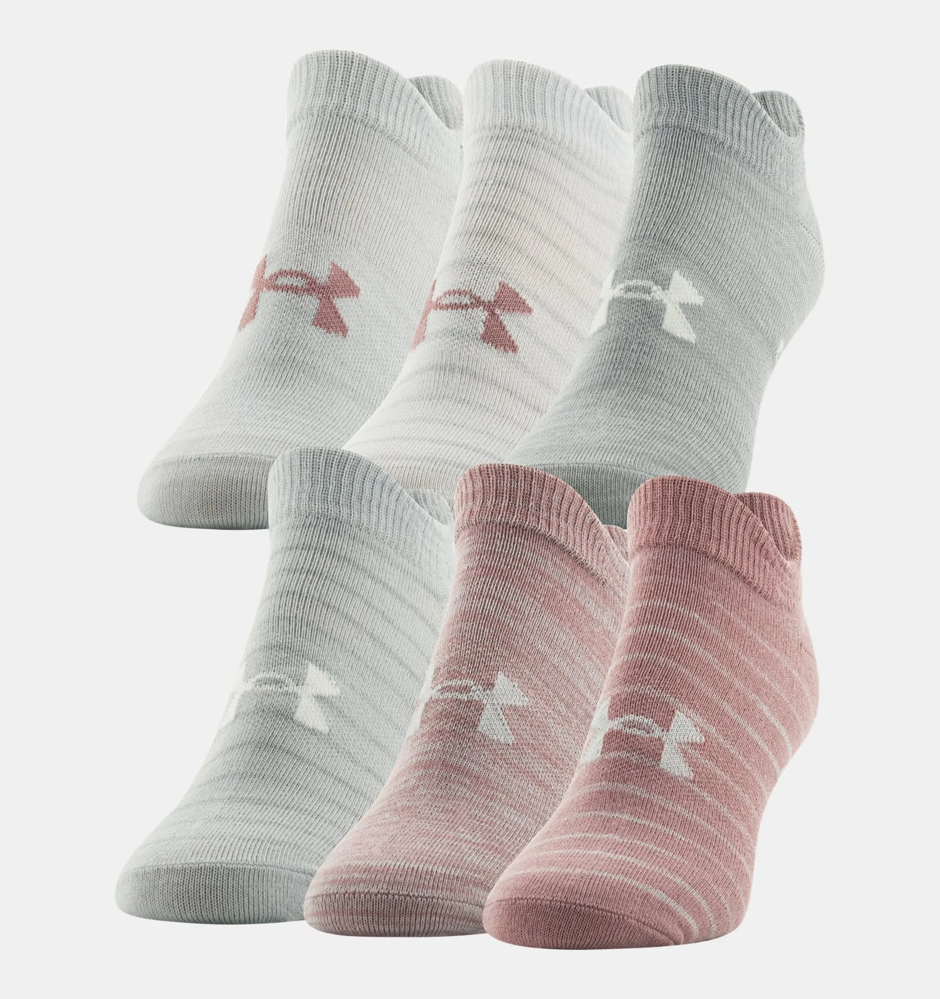 Women's Essential 2.0 No Show 6-Pack Socks
