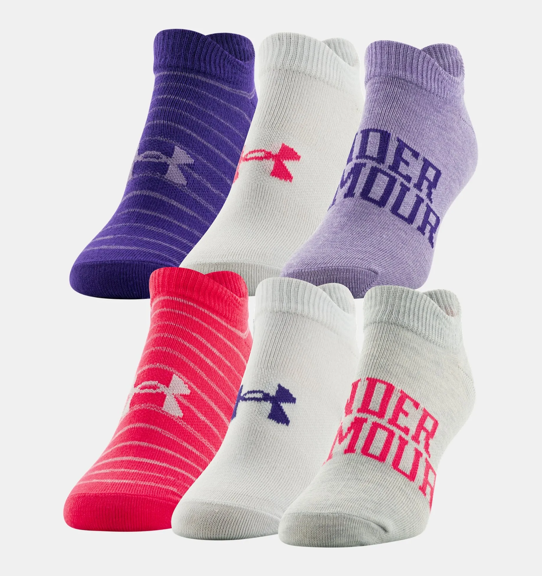 Women's Essential 2.0 No Show 6-Pack Socks