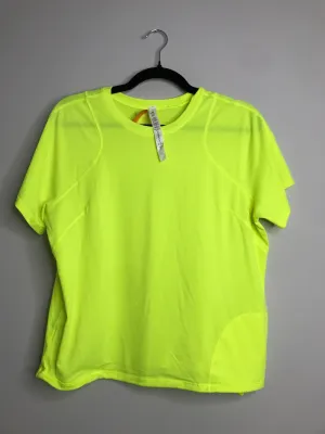 Womens Size 10 Misses Yellow lululemon Athletic Top