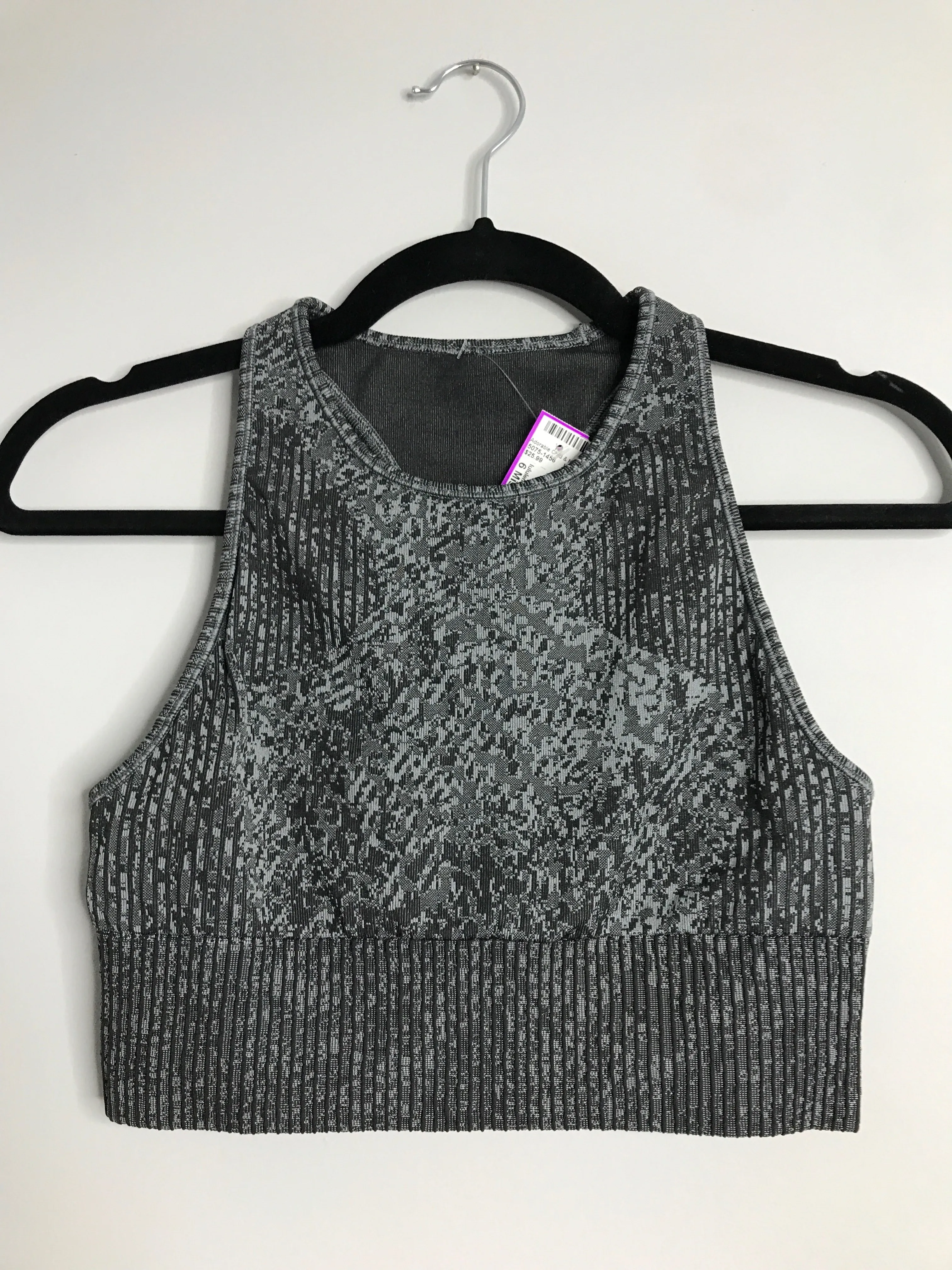 Womens Size 6 Misses Gray lululemon Athletic Sports Bra
