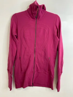 Womens Size 6 Misses Pink lululemon Athletic Jacket