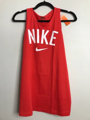 Womens Size Lg Misses Red Nike Athletic Top