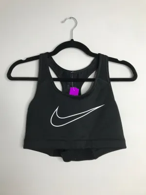 Womens Size Med Misses Black Nike Athletic Sports Bra