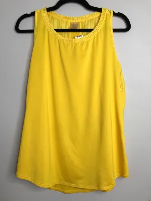 Womens Size Med Misses Yellow Calia Athletic Top