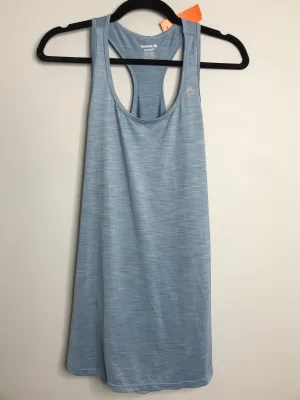 Womens Size Sm Misses Blue Reebok Athletic Top