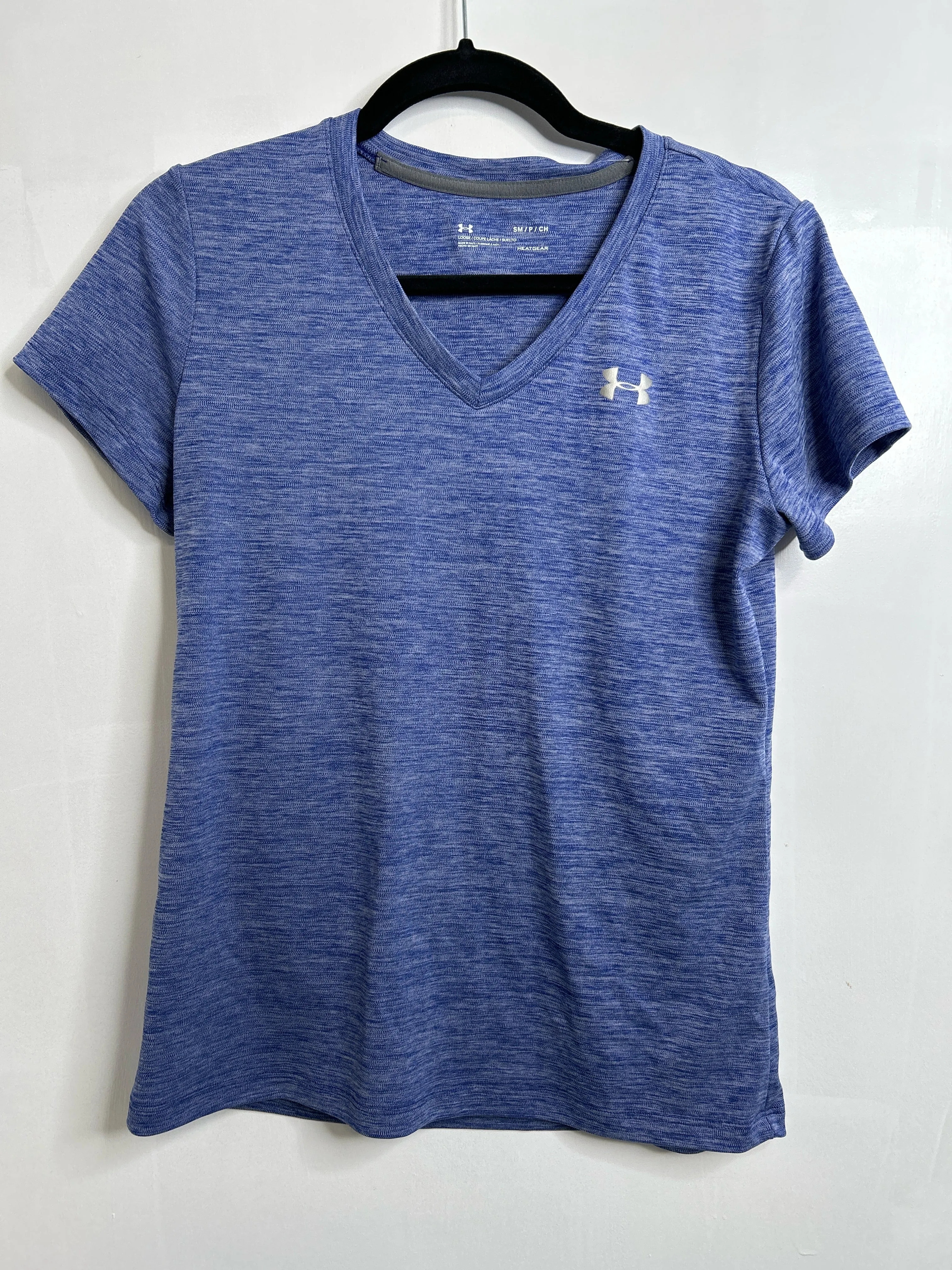 Womens Size Sm Misses Blue UA Athletic Top
