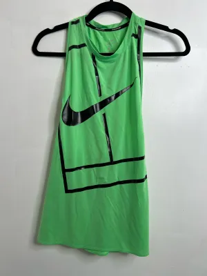 Womens Size Sm Misses Green Nike Athletic Top