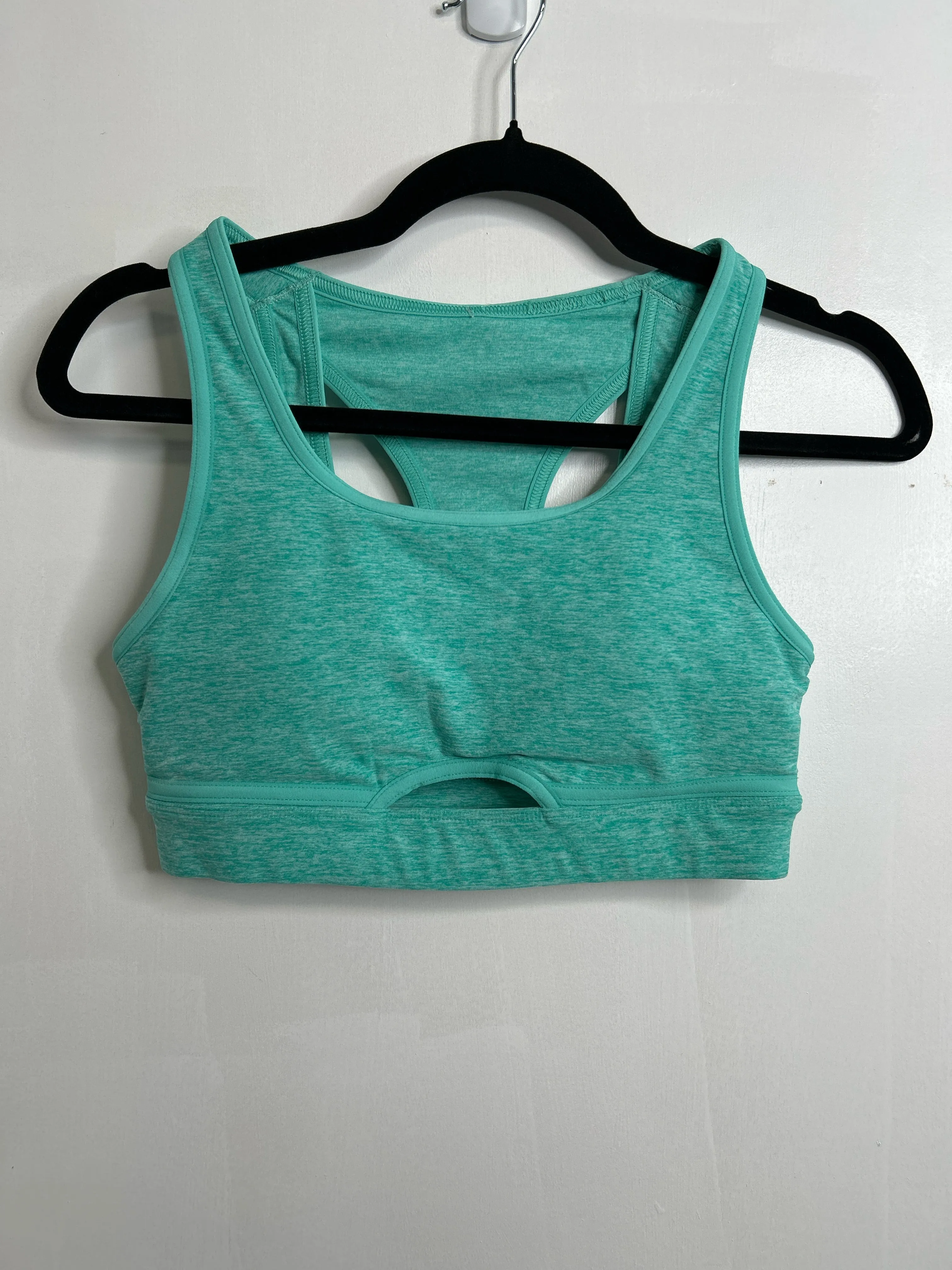Womens Size Sm Misses Green Peloton Athletic Sports Bra
