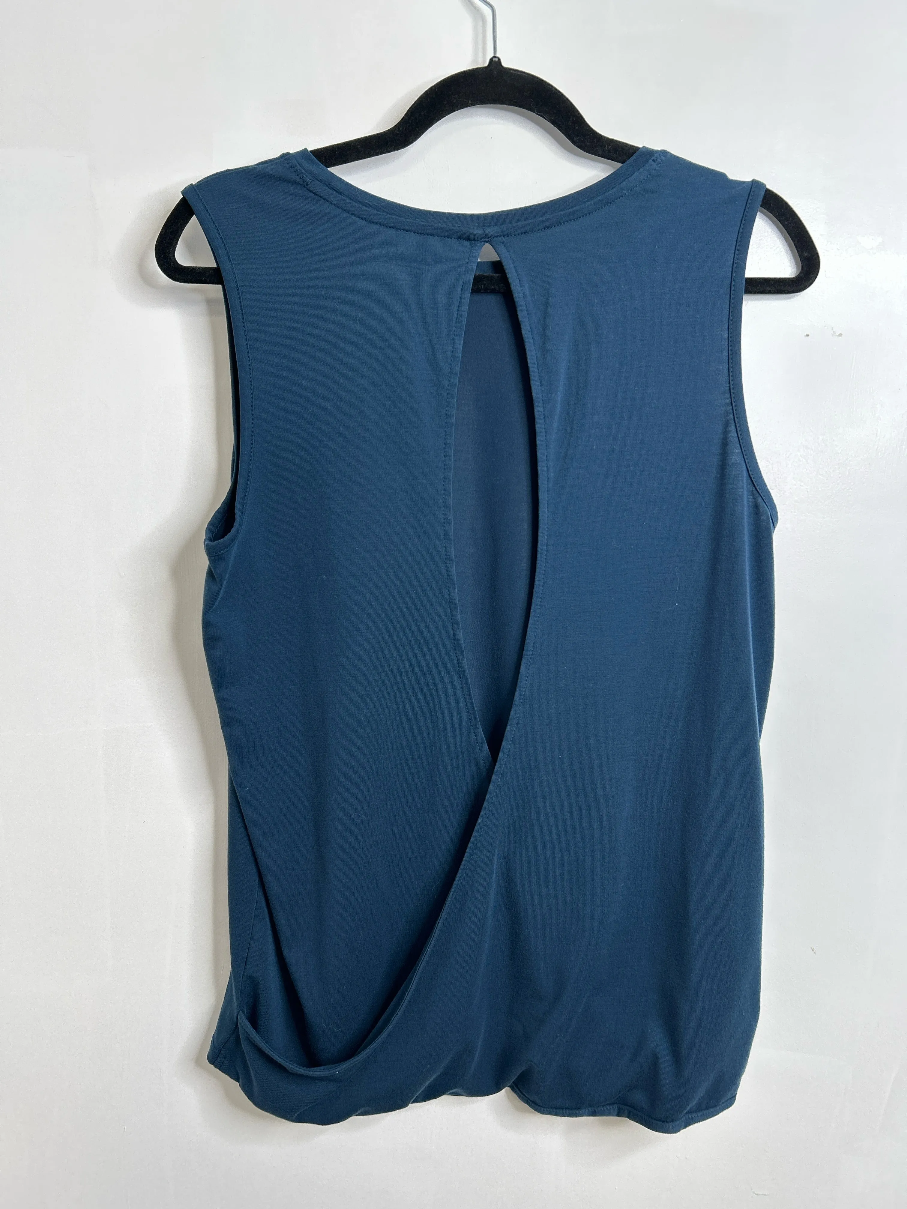 Womens Size Sm Misses Navy Athleta Athletic Top