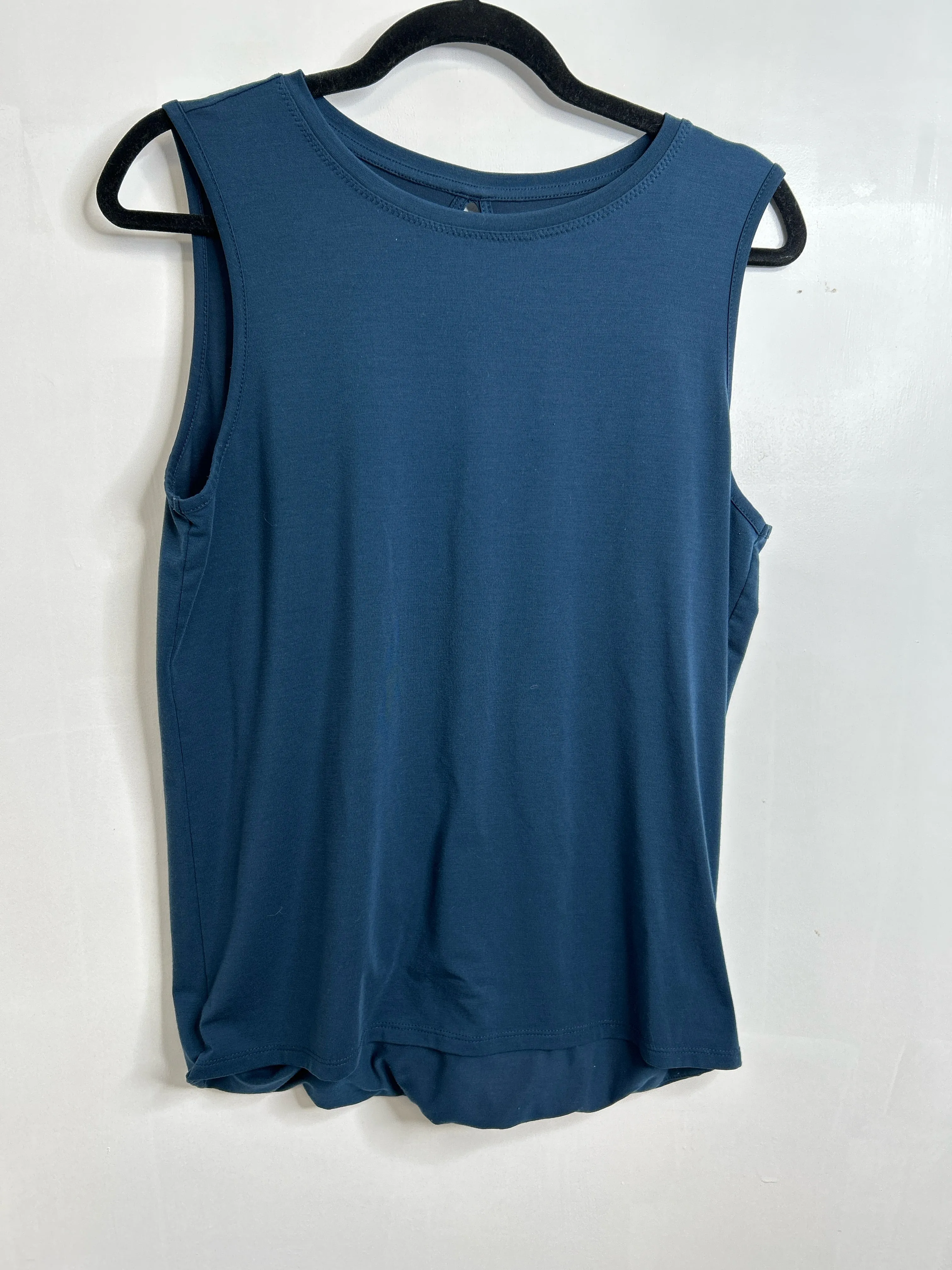 Womens Size Sm Misses Navy Athleta Athletic Top