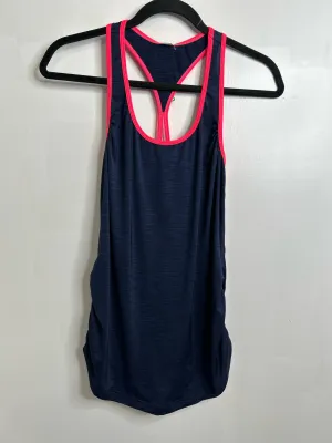 Womens Size Sm Misses Navy New Balance Athletic Top