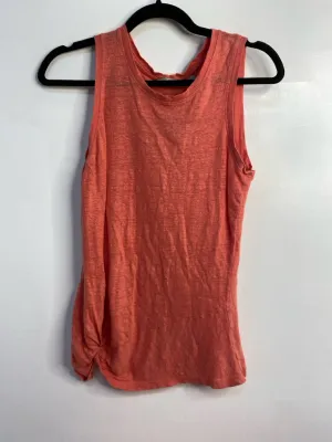 Womens Size Sm Misses Orange Athleta Athletic Top