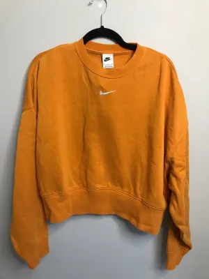 Womens Size Sm Misses Orange Nike Athletic Top