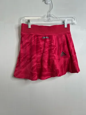 Womens Size Sm Misses Pink Adidas Athletic Skirt