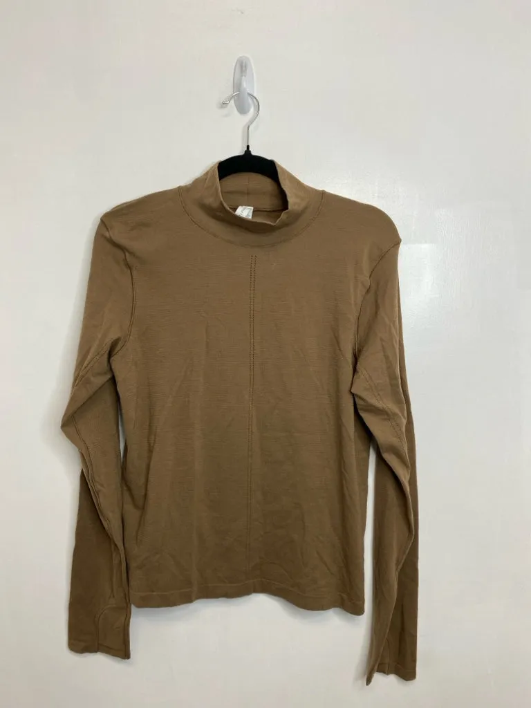 Womens Size XL Misses Brown Athleta Athletic Top