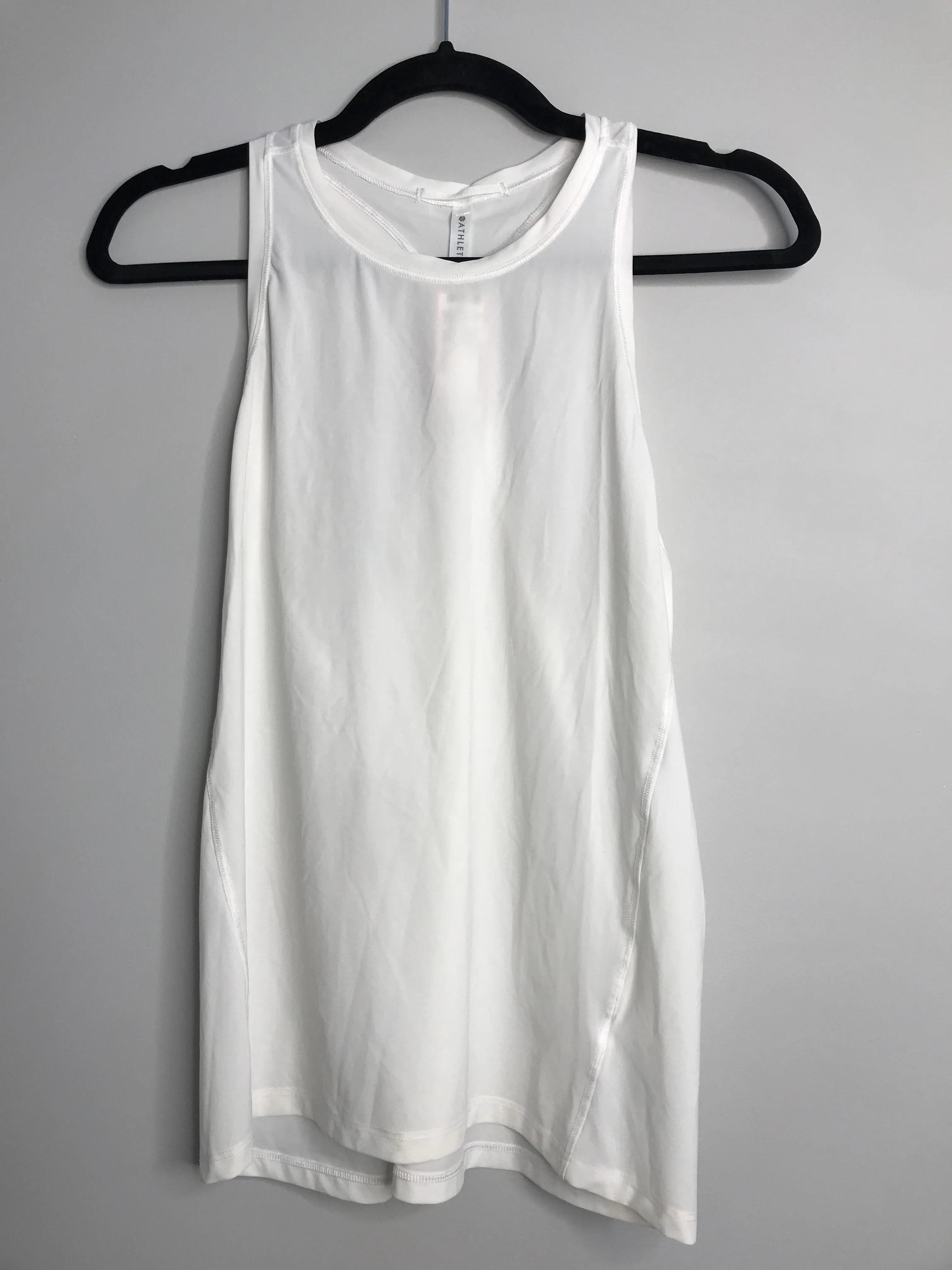 Womens Size XSm Misses White Athleta Athletic Top
