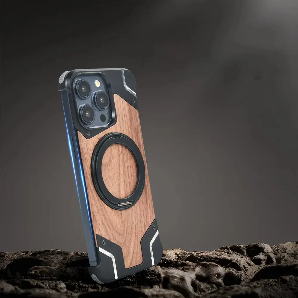 WoodFusion Helix MagSafe iPhone Case