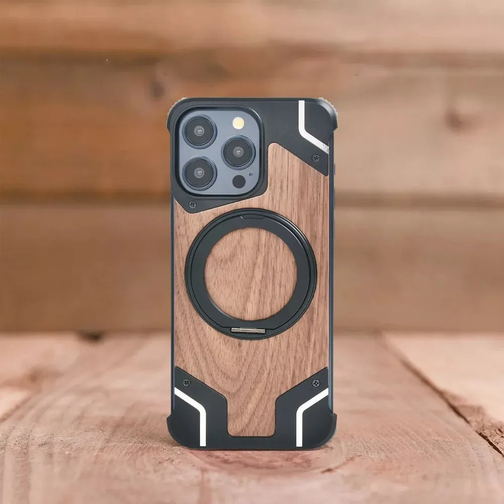 WoodFusion Helix MagSafe iPhone Case