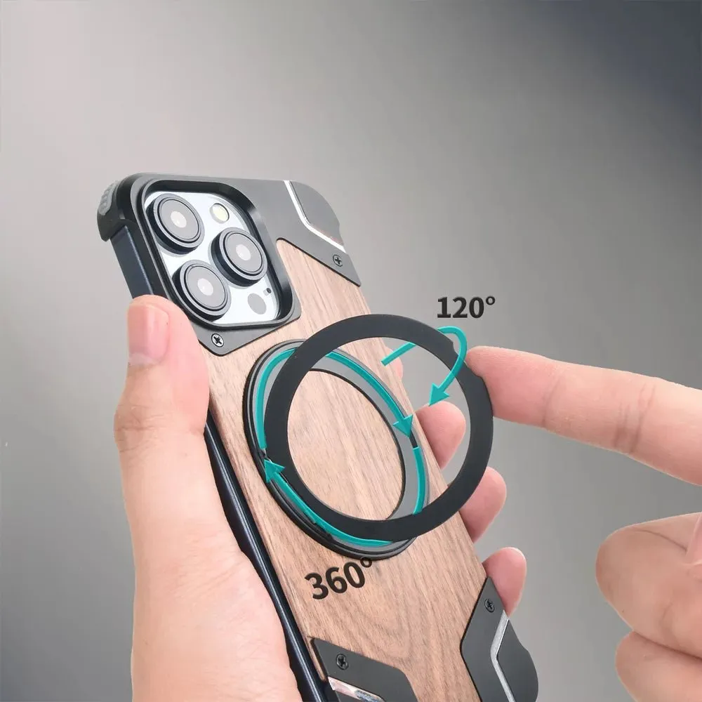 WoodFusion Helix MagSafe iPhone Case