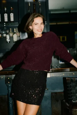 Z Supply: Destiny Sweater in Berry Wine